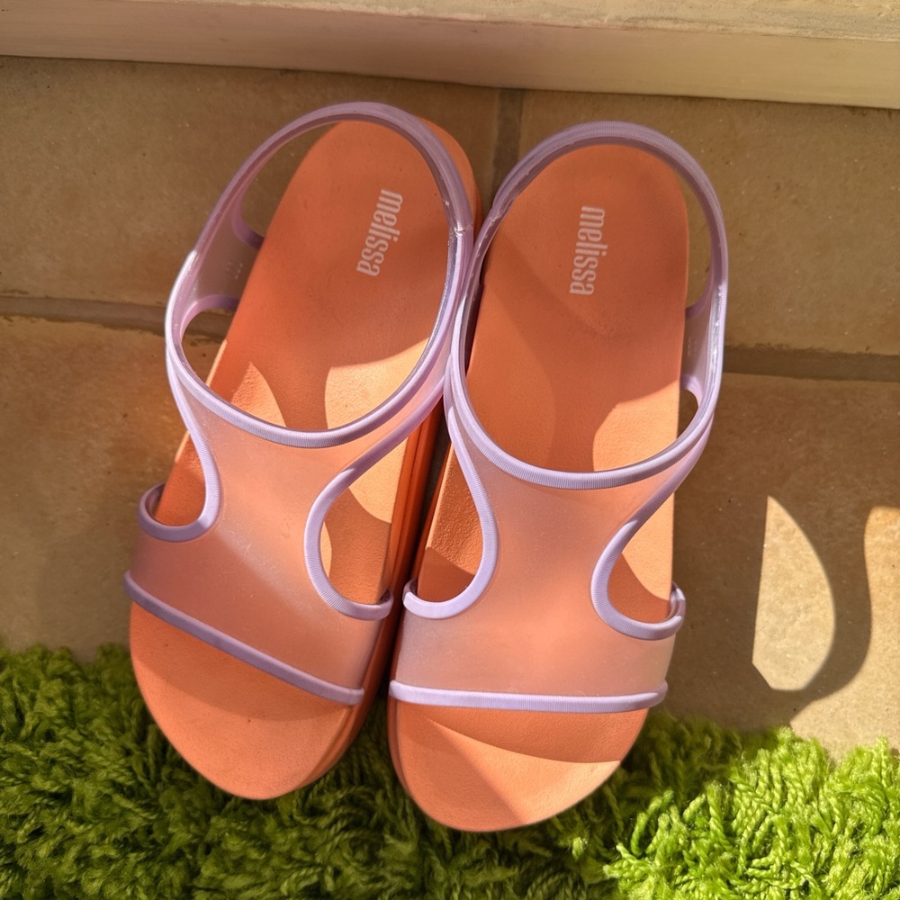 Melissa Women's Purple and Orange Sandals